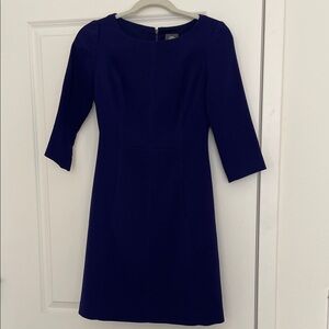 Vince Camuto Deep Purple 3/4 Sleeve Dress